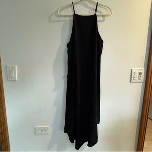 Free Press Black Sleeveless High-Low Cocktail Dress Size XL